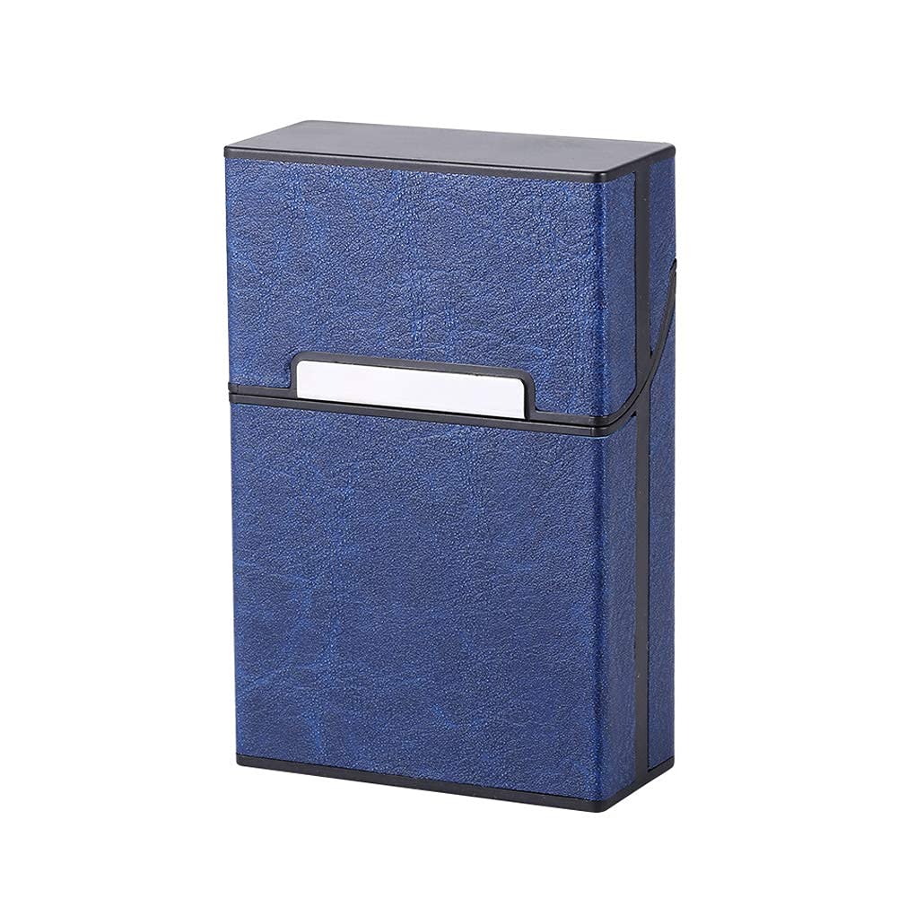 GUSTAVE King Size PU Leather Cigarette Case with Flip Top Closure Pocket Carrying Cigarette Hard Box and Holder for Whole Package Cigarettes 20pcs Design Fancy Style Box GUSTAVE King Size PU Leather Cigarette Case with Flip Top Closure Pocket Carrying Cigarette Hard Box and Holder for Whole Package Cigarettes 20pcs Design Fancy Style Box
